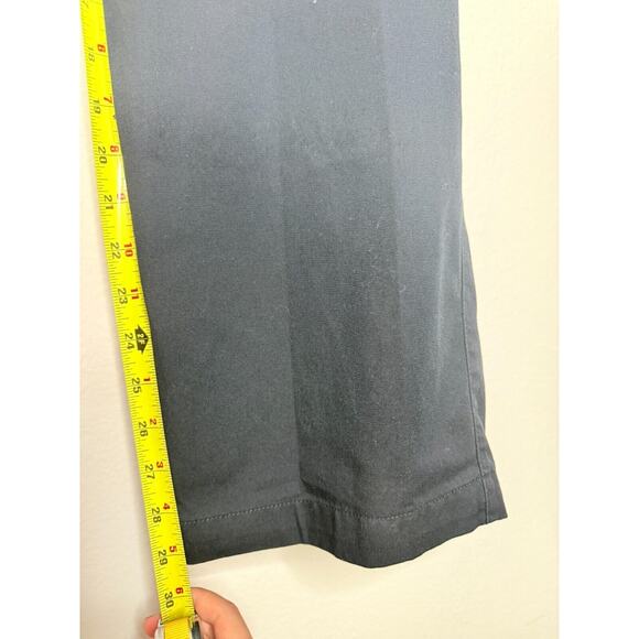 Tesla Pants Mens 40 x 30 Black Chino Trousers Straight Woven Mid Rise TSLA8414 - Picture 5 of 7